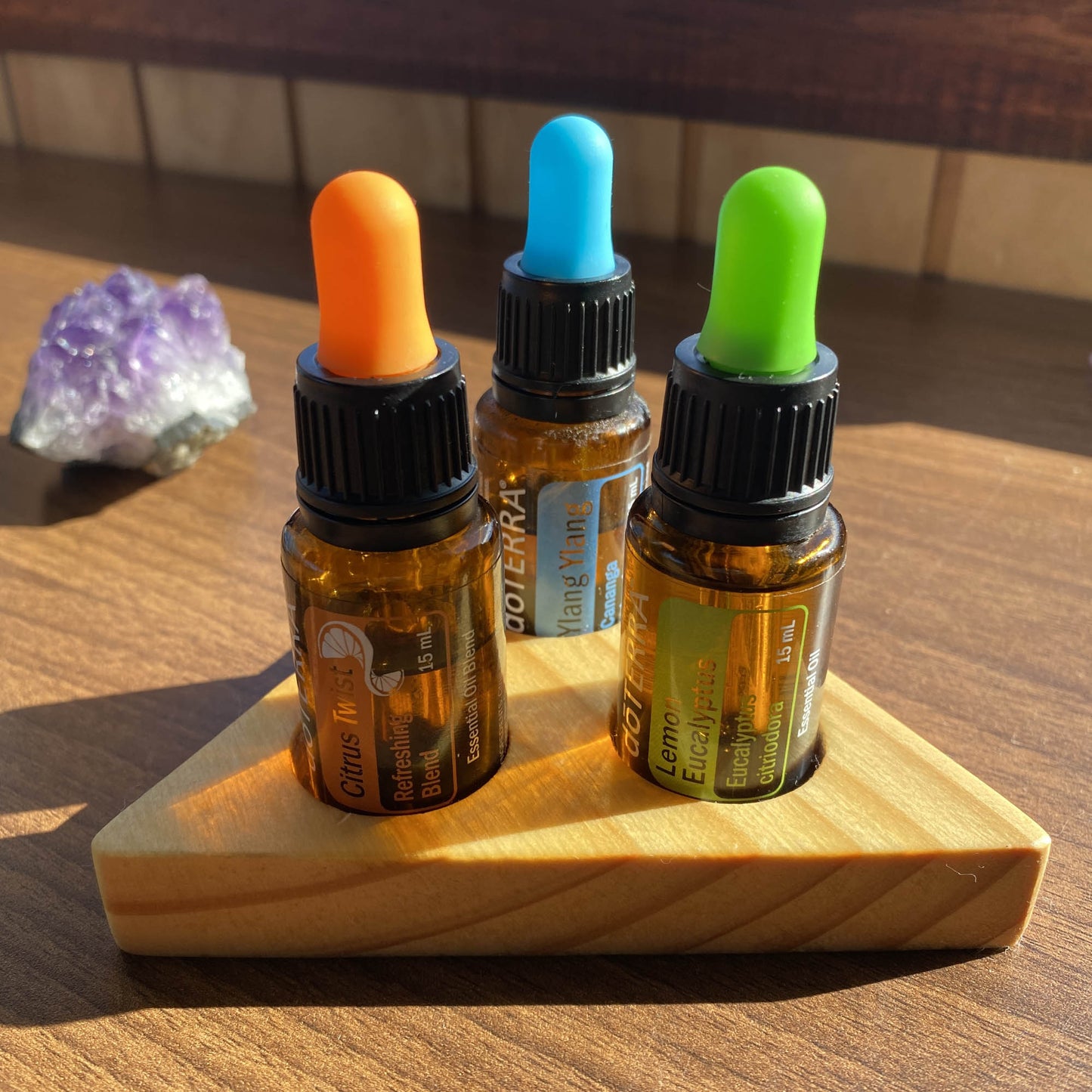 Goteros de colores para frascos de 5ml y 15ml de aceites esenciales doterra