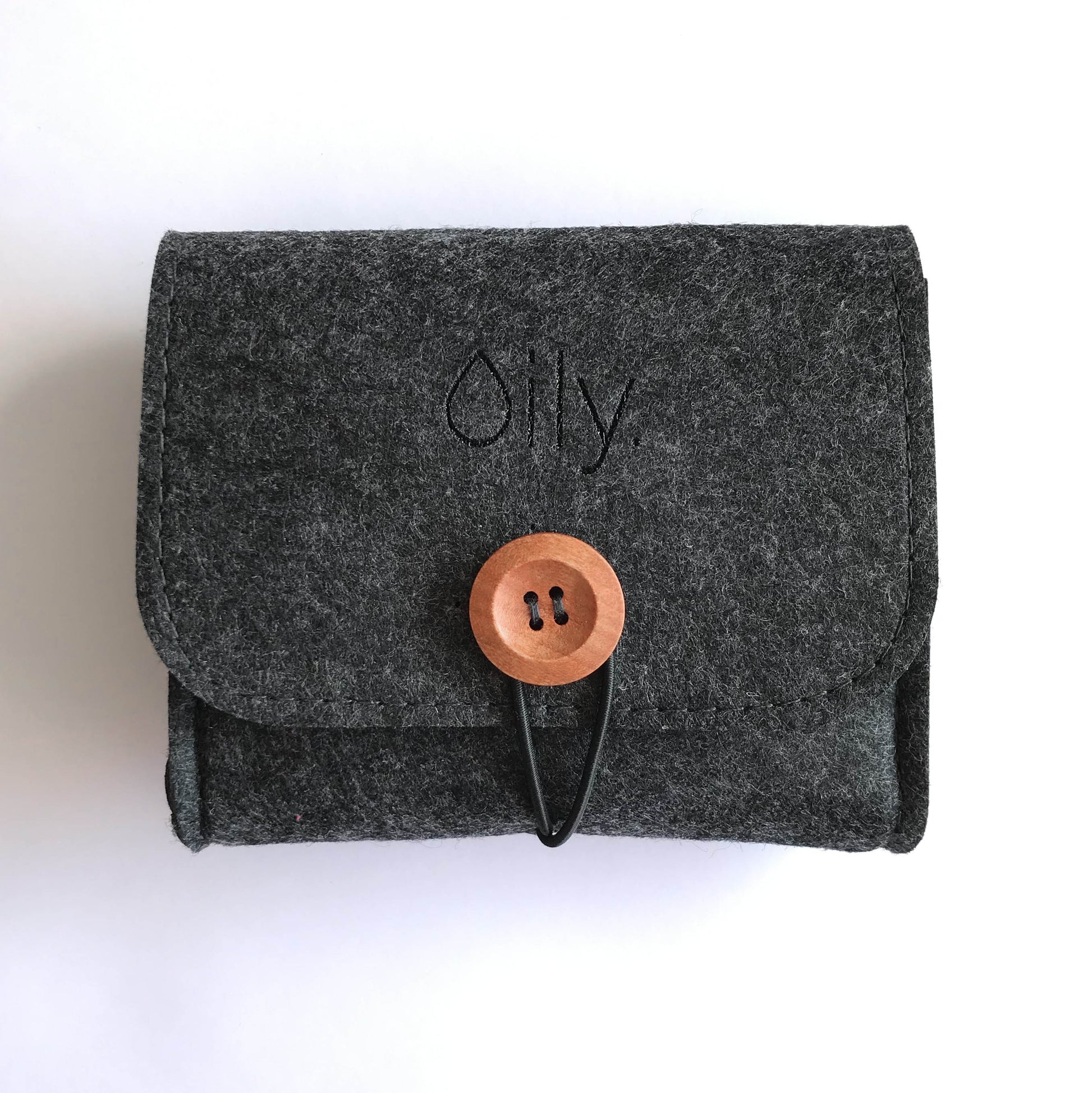 Cartuchera de fieltro para 6 roll-on de 10ml - Oily