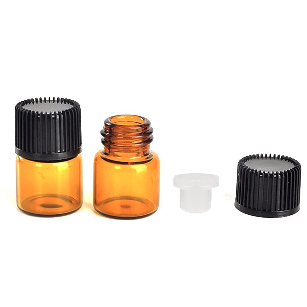 Frasco de vidrio de 1ml para muestras de aceites esenciales - bolsa de 20 - Oily