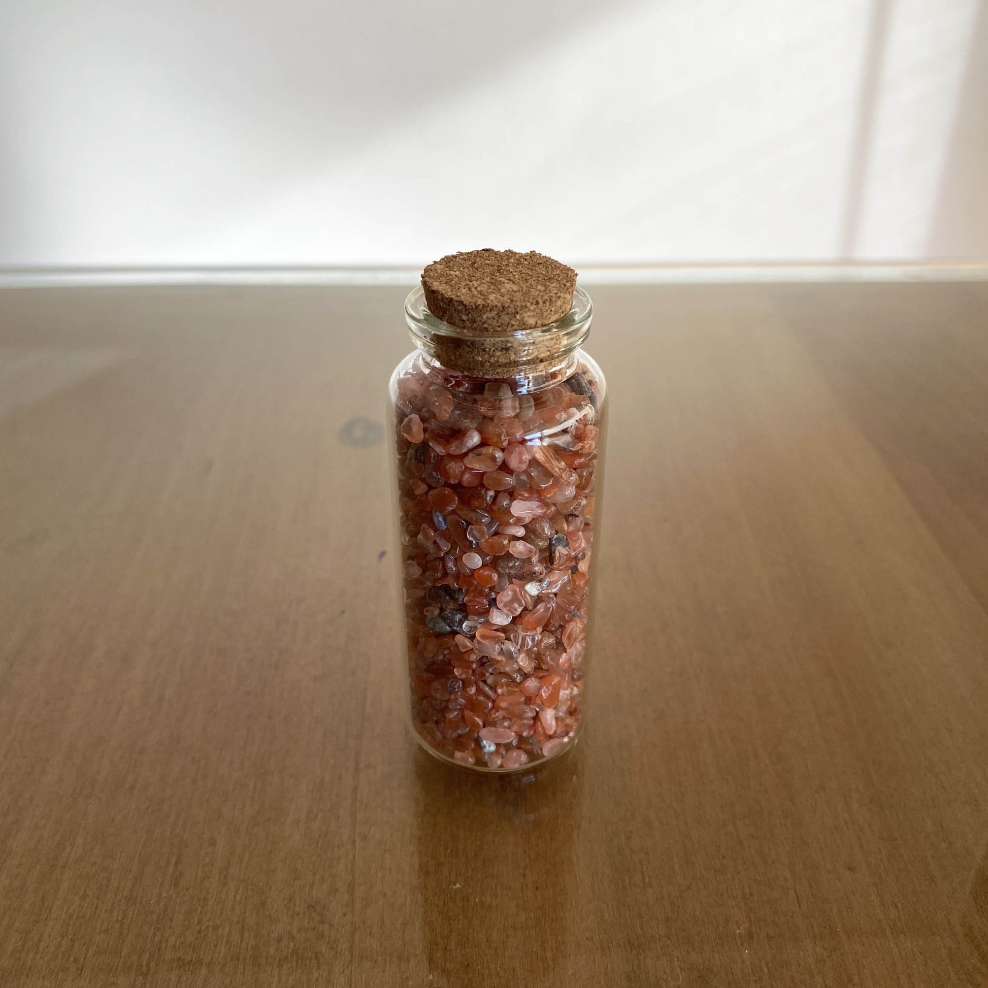 Frascos con chips de piedras naturales - Oily