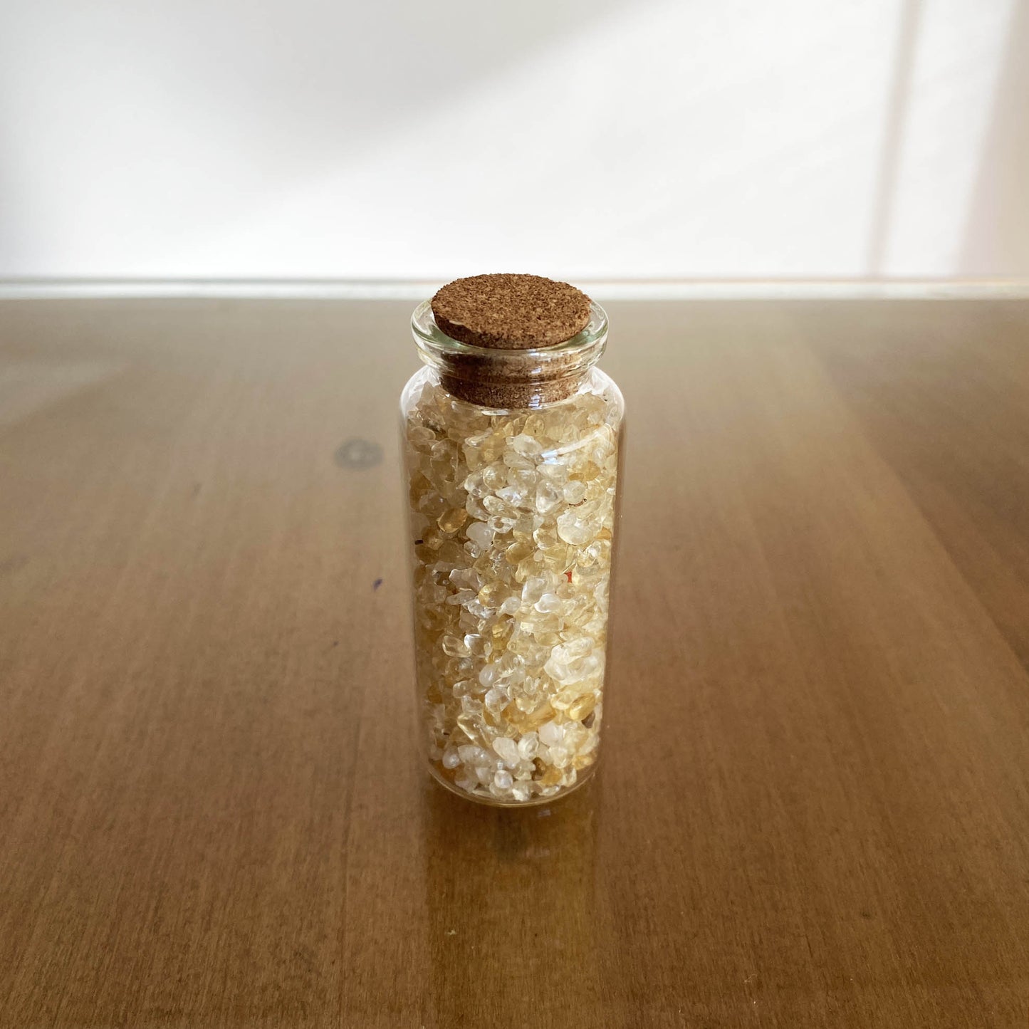 Frascos con chips de piedras naturales - Oily