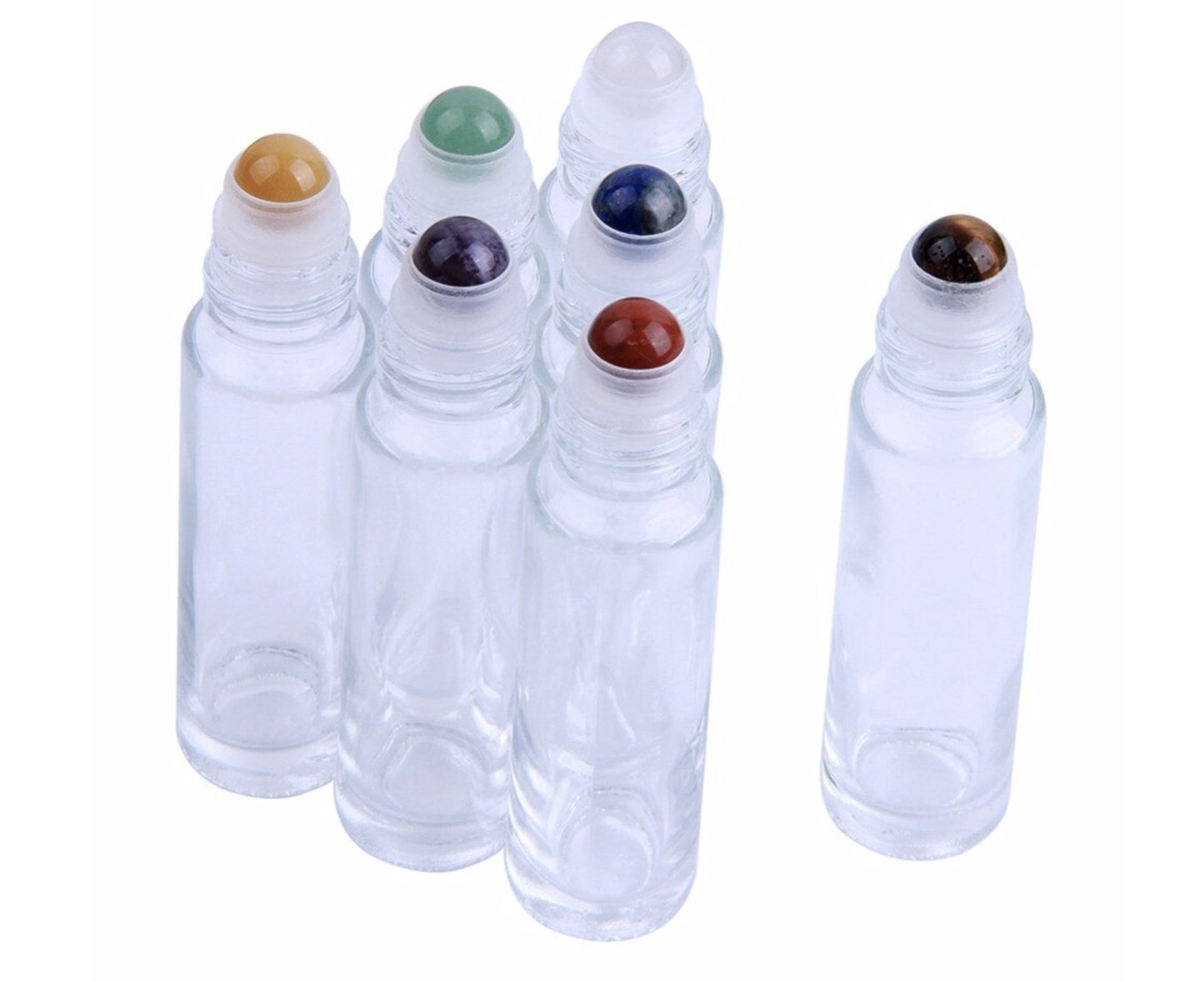 Set de 8 piedras naturales para roll on de 10ml - Oily