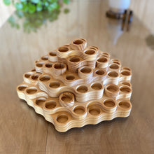 Cargar imagen en el visor de la galería, Organizador / display de madera para aceites esenciales