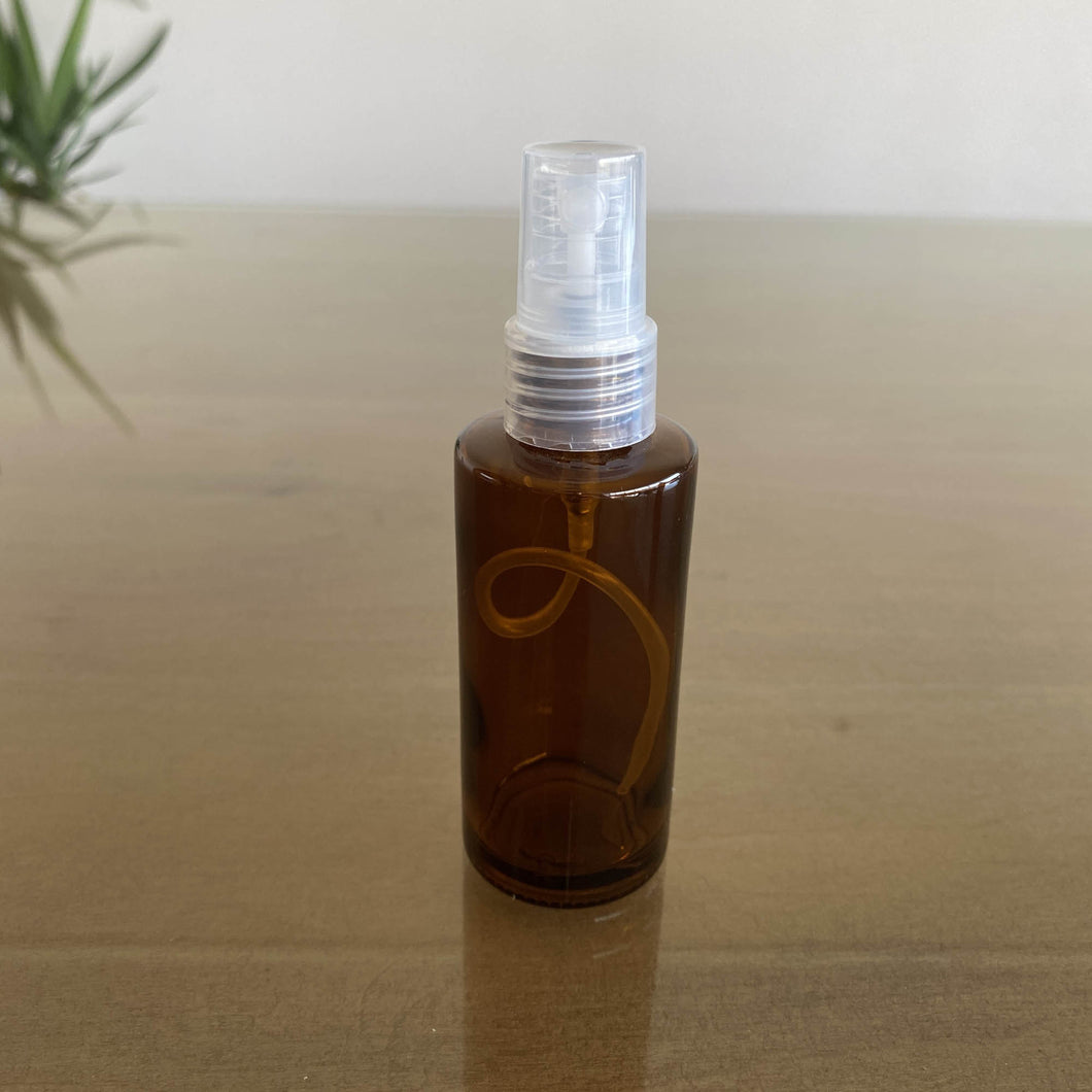 botella spray ambar atomizador 50ml 100ml