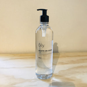 Aceite de Coco Fraccionado / Liquido 100% natural - Oily