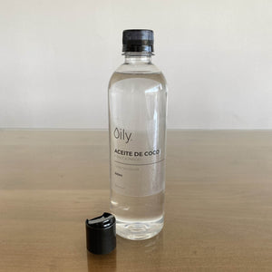 Aceite de Coco Fraccionado / Liquido 100% natural - Oily