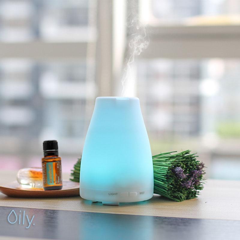Difusór ultrasónico para aromaterapia con aceites esenciales - Oily
