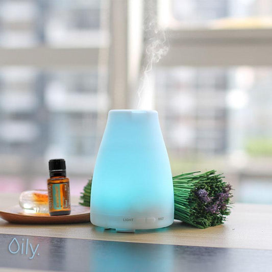 Difusór ultrasónico para aromaterapia con aceites esenciales - Oily