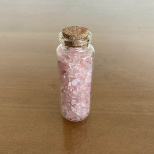 Frascos con chips de piedras naturales - Oily