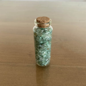 Frascos con chips de piedras naturales - Oily