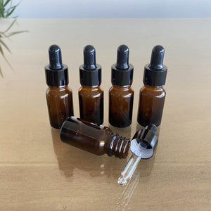 Gotario de vidrio ámbar 10ml, 20ml y 30ml - Oily