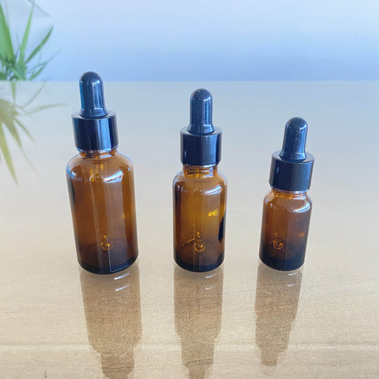 Gotario de vidrio ámbar 10ml, 20ml y 30ml - Oily