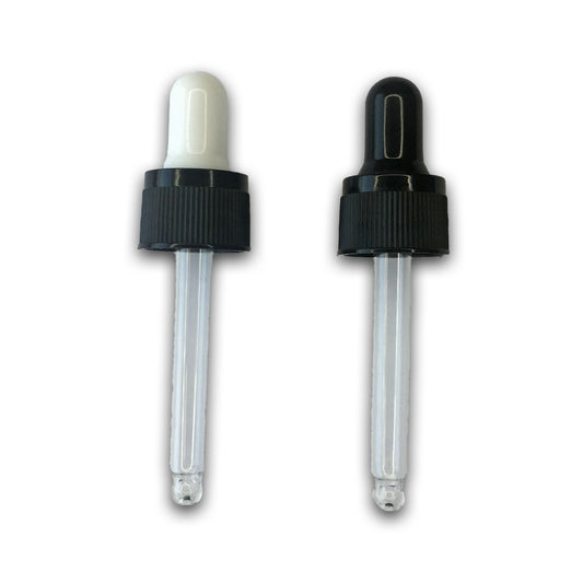 Gotero de vidrio para frascos de aceites esenciales de 5ml y 15ml - bolsa de 5 - Oily