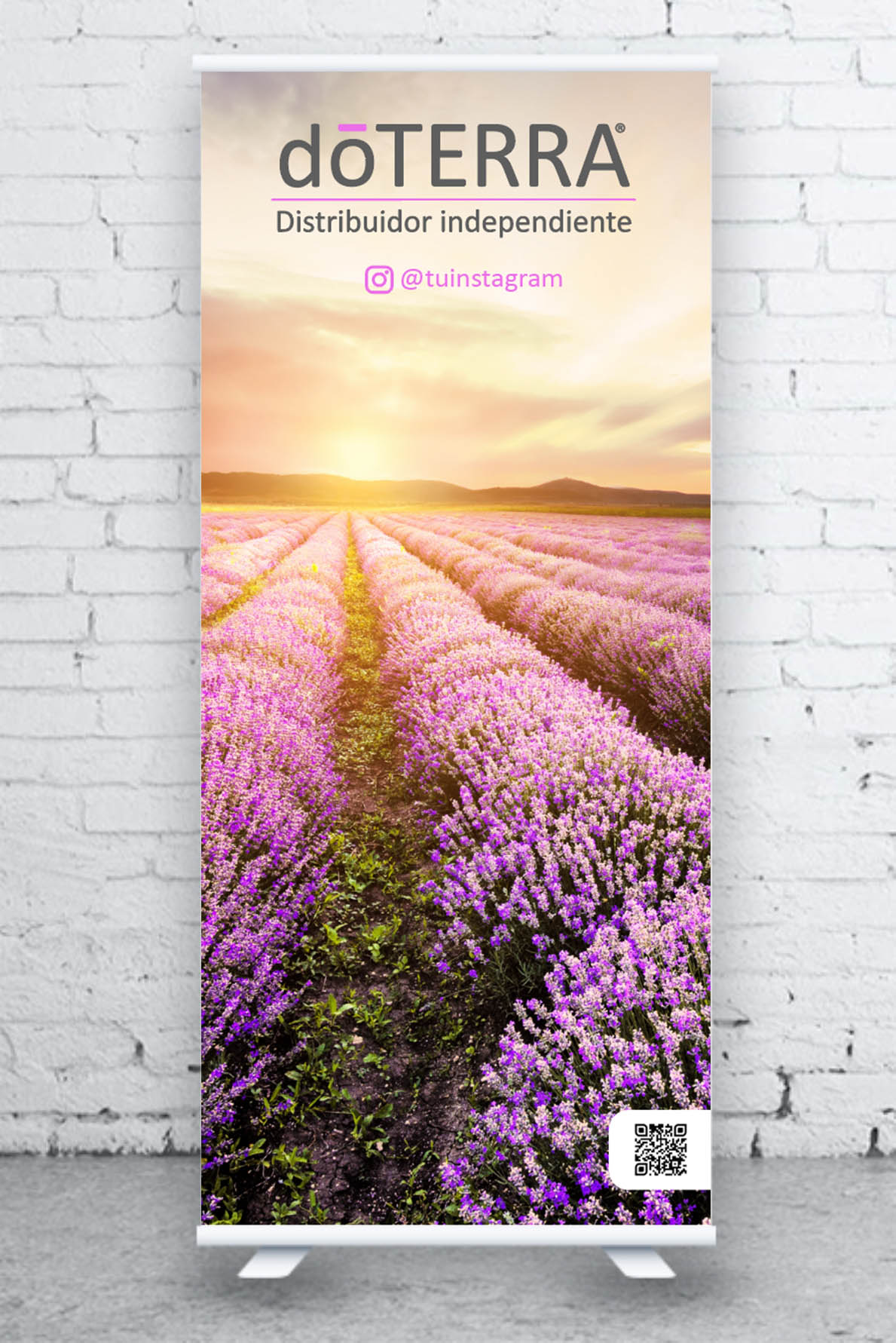 Pendón Roller doTERRA 80 x 180 - 7 diseños